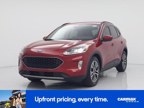 Red 2020 Ford Escape SEL