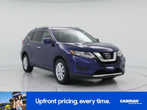 Blue 2017 Nissan Rogue SV