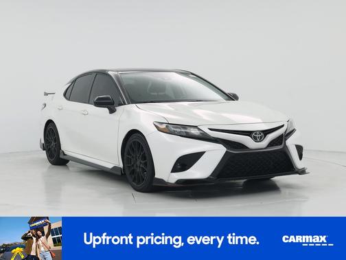 White 2020 Toyota Camry TRD