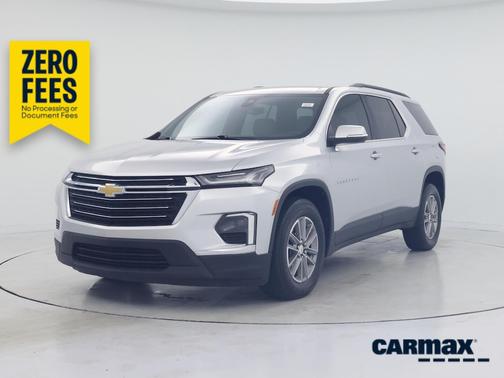 Silver 2022 Chevrolet Traverse LT Leather