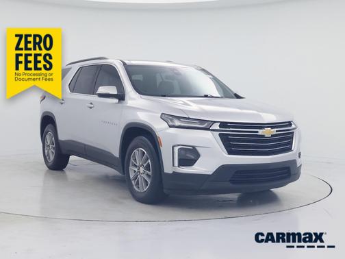 Silver 2022 Chevrolet Traverse LT Leather