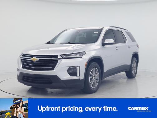 Silver 2022 Chevrolet Traverse LT Leather