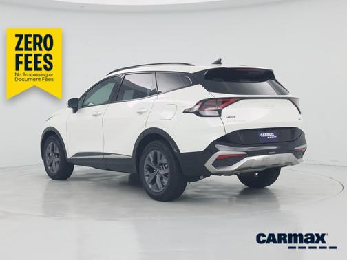 White 2025 Kia Sportage Hybrid SX Prestige
