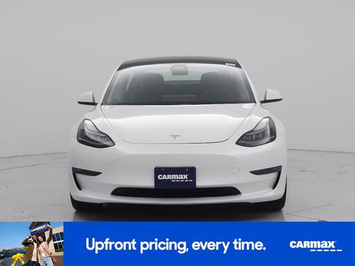 White 2021 Tesla Model 3 Long Range