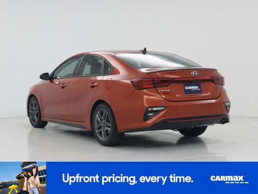 Orange 2020 Kia Forte GT-Line