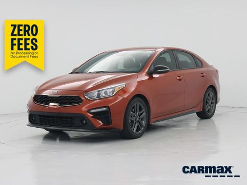 Orange 2020 Kia Forte GT-Line