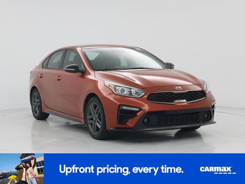 Orange 2020 Kia Forte GT-Line