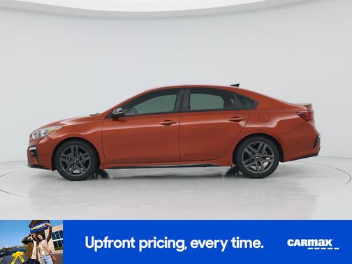 Orange 2020 Kia Forte GT-Line