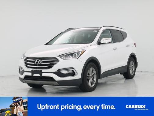 White 2018 Hyundai Santa Fe Sport