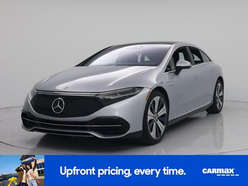 Silver 2022 Mercedes-Benz EQS 450+