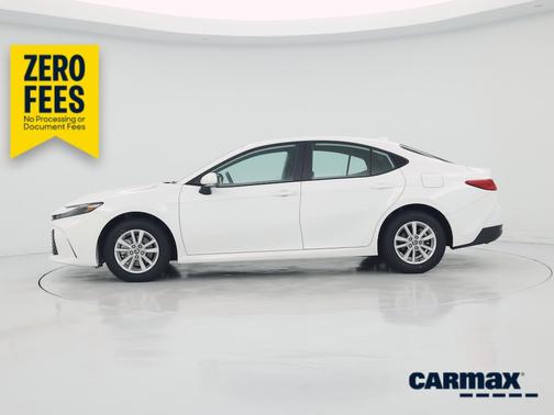 White 2025 Toyota Camry LE