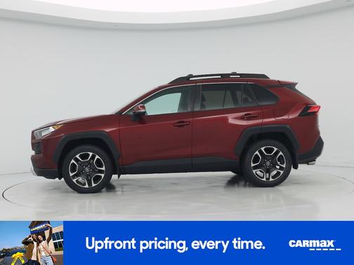 Burgundy 2019 Toyota RAV4 Adventure