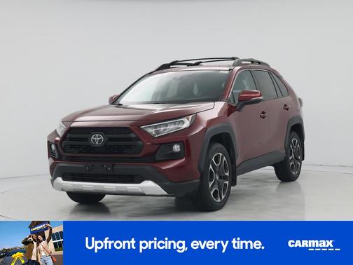 Burgundy 2019 Toyota RAV4 Adventure