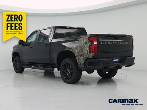 Black 2025 Chevrolet Silverado 1500 Custom Trail Boss