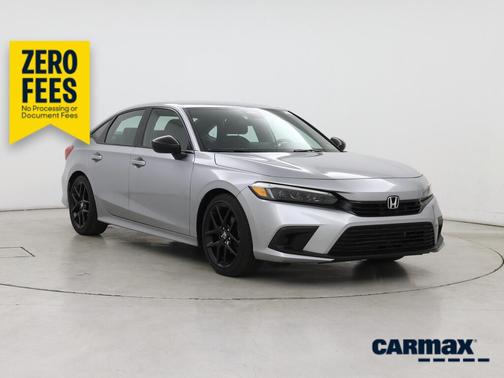 Gray 2022 Honda Civic Sport