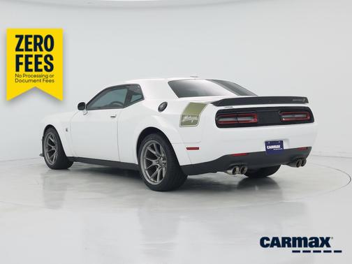 White 2023 Dodge Challenger R/T Scat Pack Widebody
