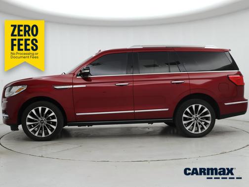 Red 2018 Lincoln Navigator Select