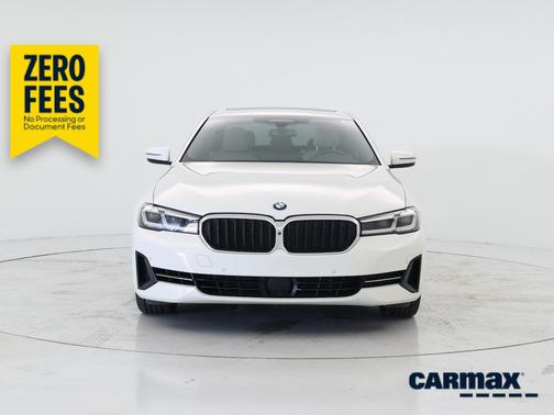White 2021 BMW 530 I