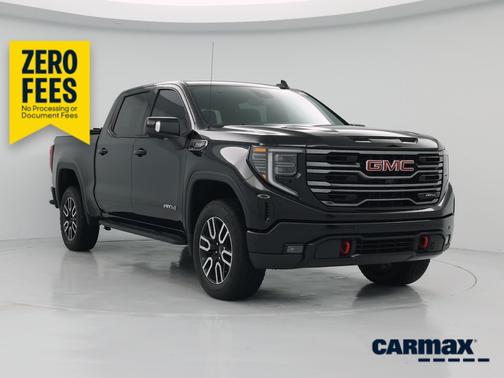 Black 2025 GMC Sierra 1500 AT4