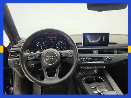 Black 2018 Audi A4 Premium Plus