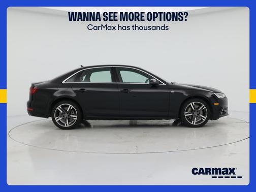 Black 2018 Audi A4 Premium Plus