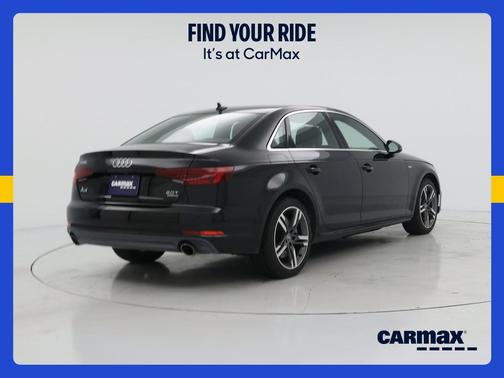 Black 2018 Audi A4 Premium Plus