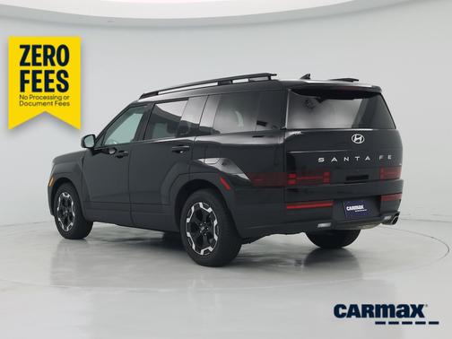 Black 2025 Hyundai SANTA FE SEL