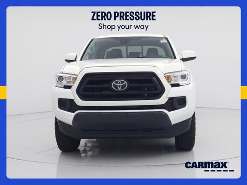 White 2022 Toyota Tacoma SR
