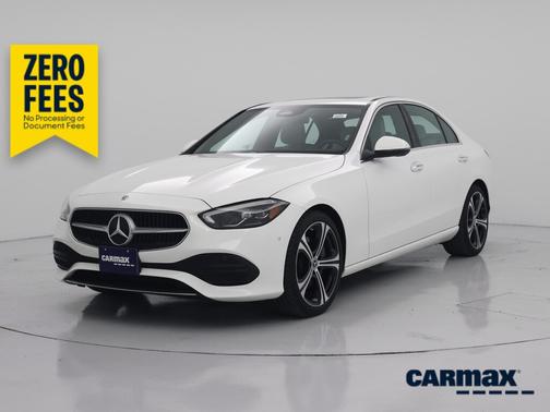 White 2025 Mercedes-Benz C-Class
