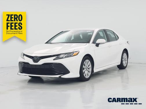 White 2020 Toyota Camry LE
