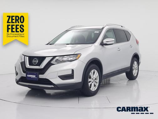 Gray 2018 Nissan Rogue S