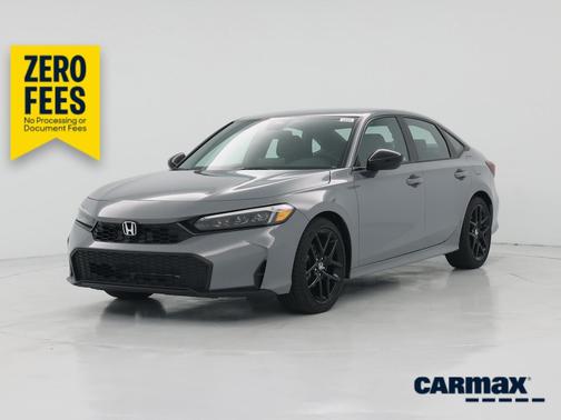 Gray 2026 Honda Civic Sport