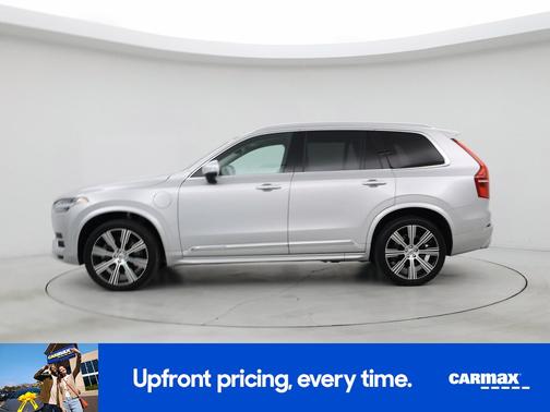Silver 2021 Volvo XC90 Recharge Plug-In Hybrid T8 Inscription