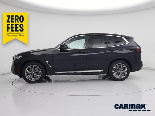Black 2022 BMW X3 XDrive30i