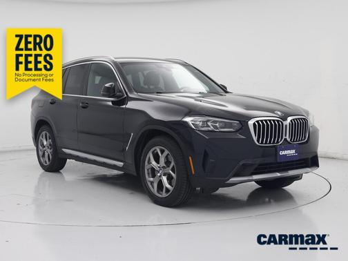 Black 2022 BMW X3 XDrive30i