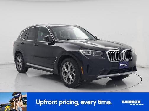 Black 2022 BMW X3 XDrive30i