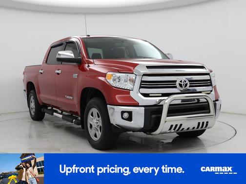 Red 2017 Toyota Tundra SR5