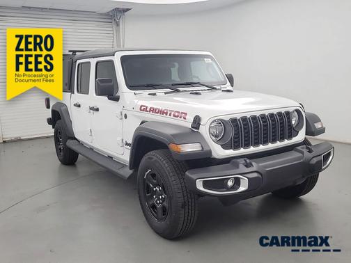 White 2025 Jeep Gladiator Sport