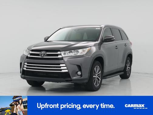 Gray 2019 Toyota Highlander XLE
