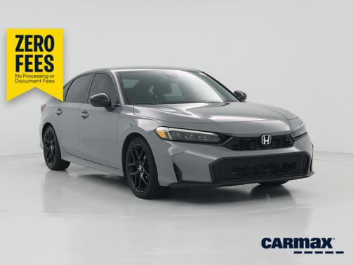 Gray 2025 Honda Civic Sport