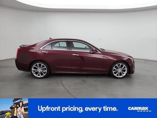 Burgundy 2014 Cadillac ATS Performance