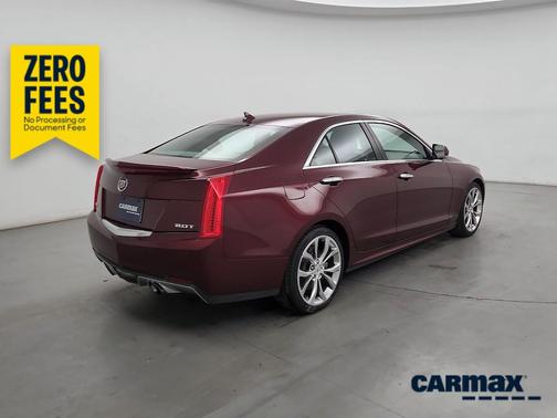 Burgundy 2014 Cadillac ATS Performance