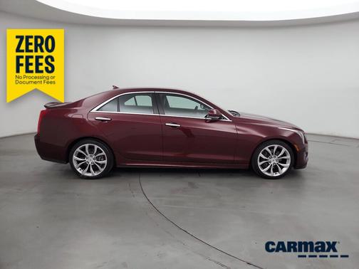 Burgundy 2014 Cadillac ATS Performance