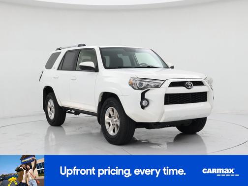 White 2019 Toyota 4Runner SR5