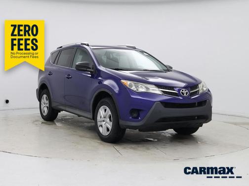 Blue 2015 Toyota RAV4 LE