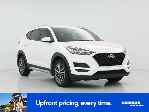 White 2021 Hyundai TUCSON SEL
