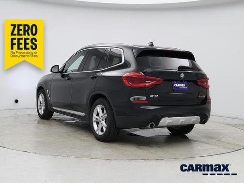 Black 2018 BMW X3 XDrive30i