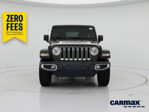Green 2021 Jeep Wrangler Unlimited Sahara