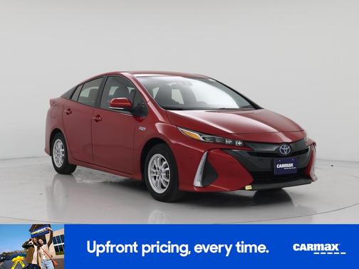 Red 2022 Toyota Prius Prime XLE