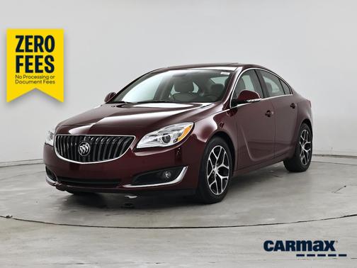 Burgundy 2017 Buick Regal Sport Touring